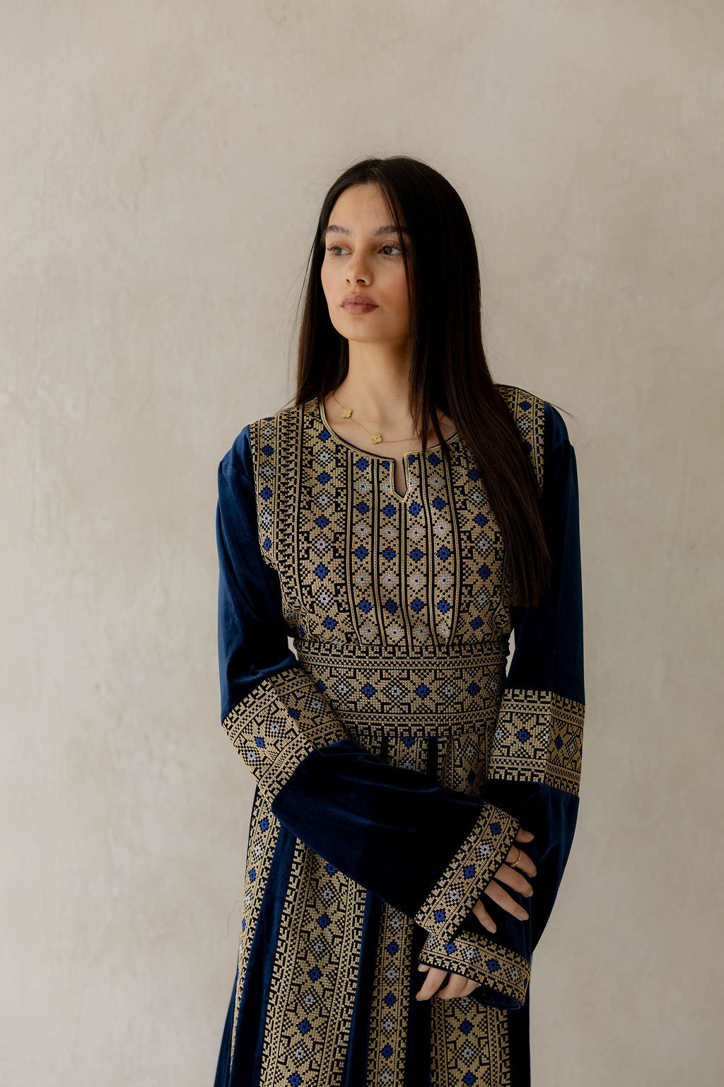 Classic Dark blue velvet