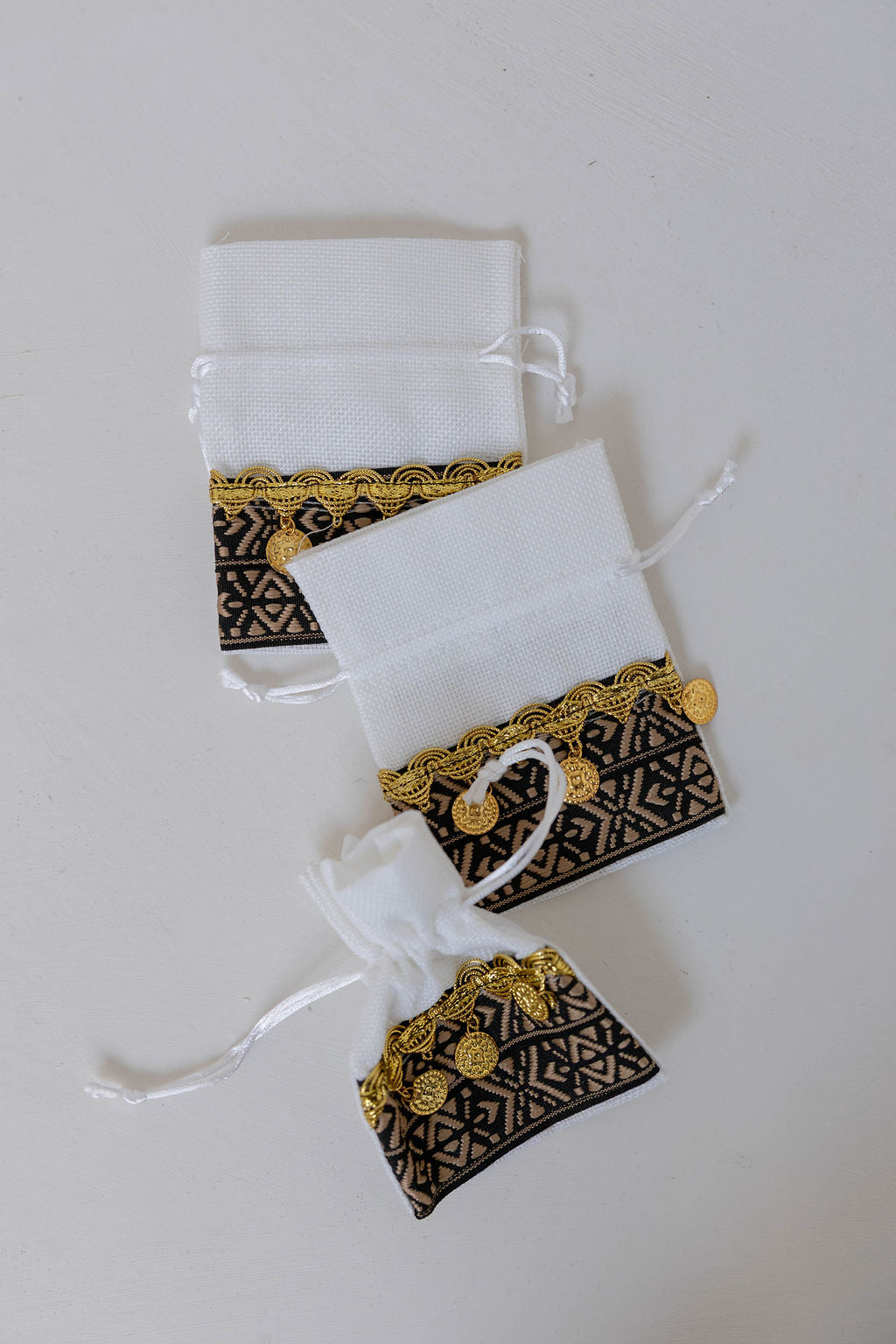 Gift bag White/Black