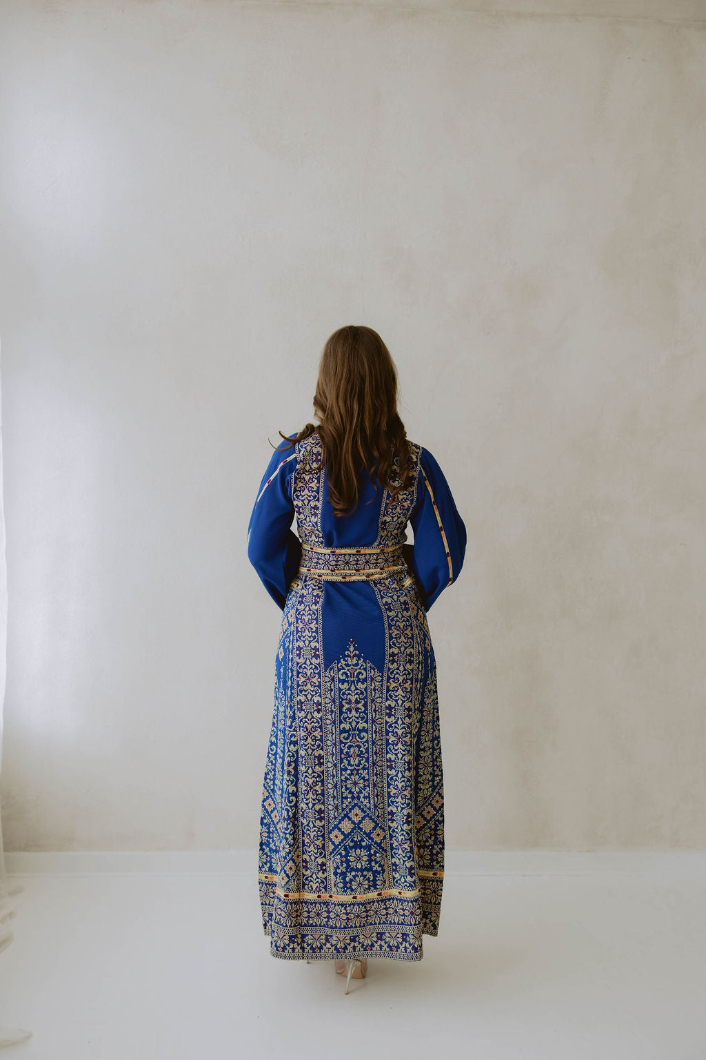 Sky full embroidery