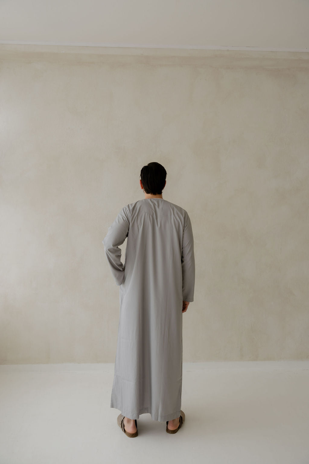 Djellaba Light Grey cord