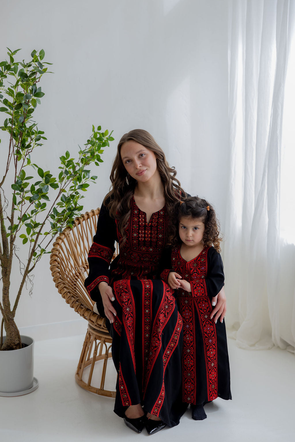 Mama & Ik Zwart/Rood
