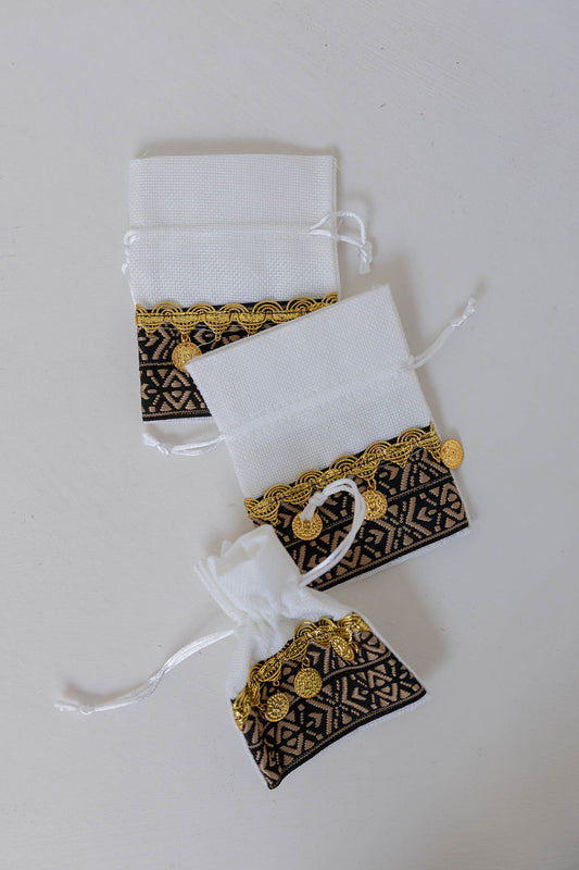 Gift bag White/Black