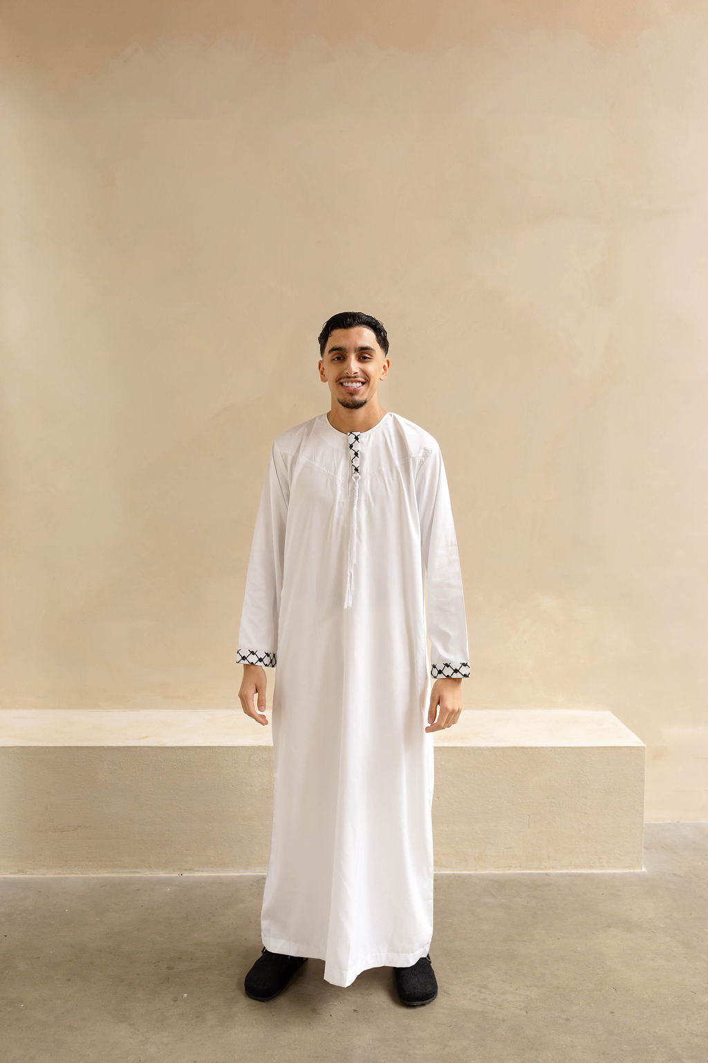 Djellaba Keffiyeh White