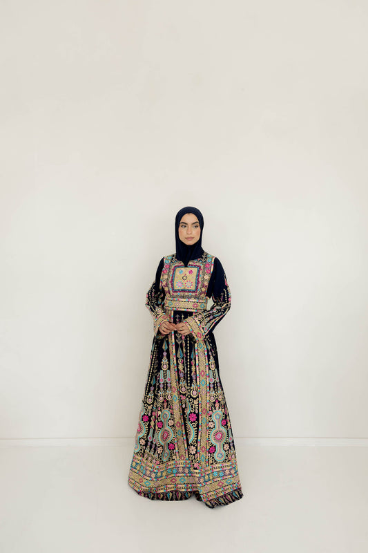 Full navy thobe