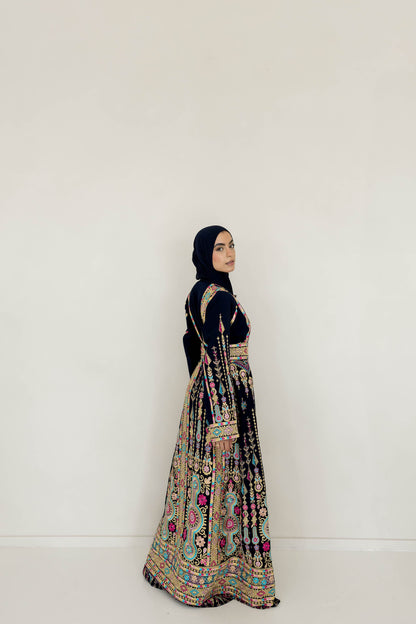 Full navy thobe