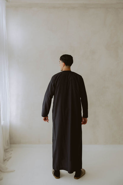 Djellaba Black cord