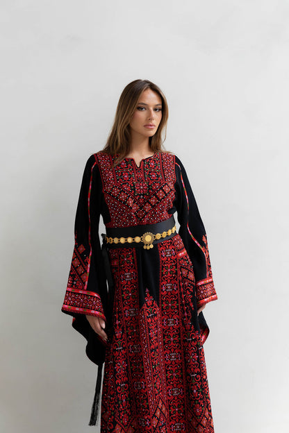 Full embroidery Rouge