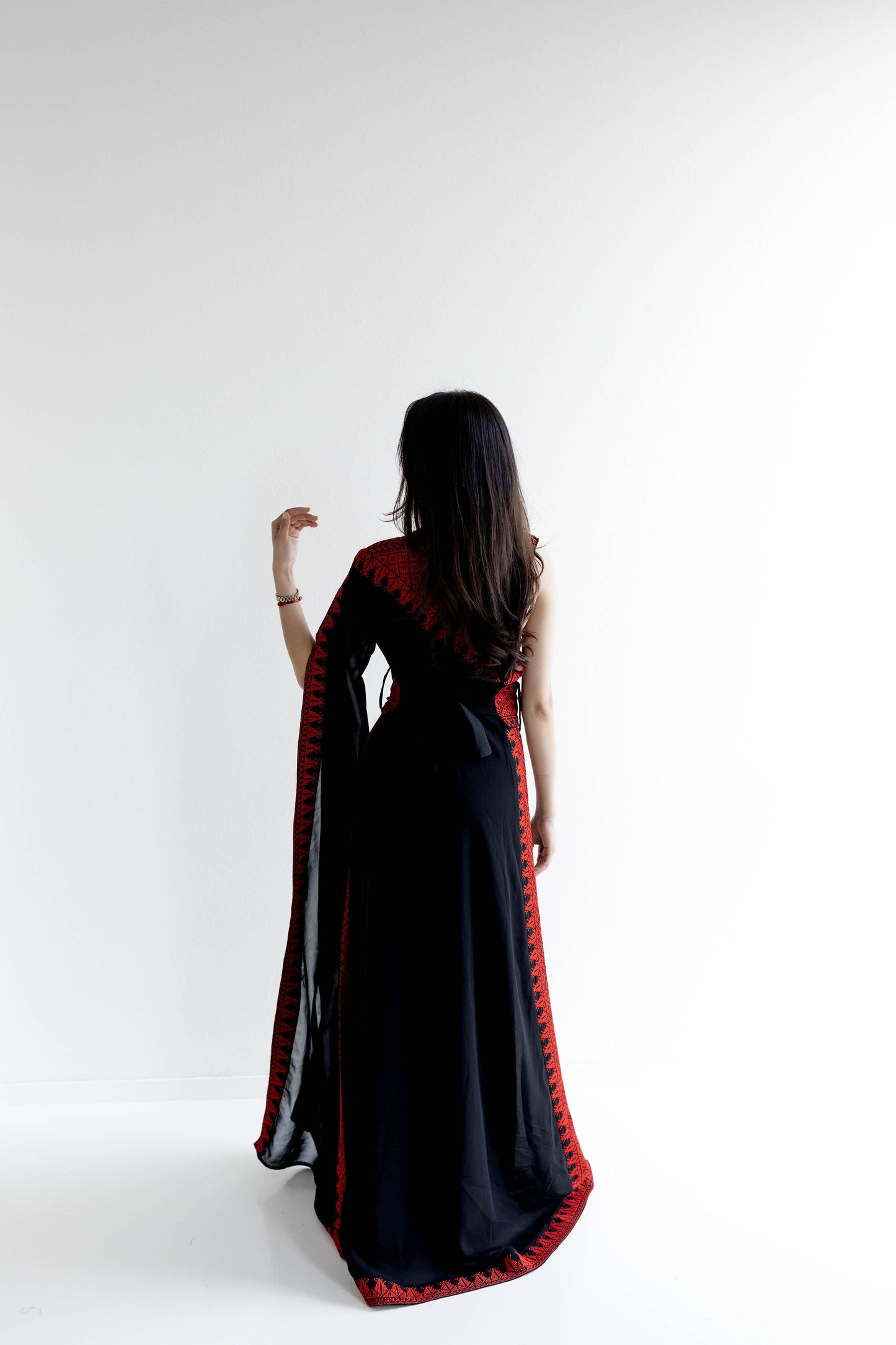 Off shoulder Red