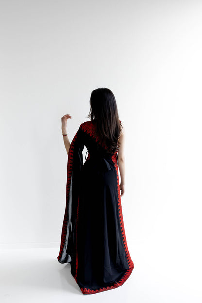 Off shoulder Red