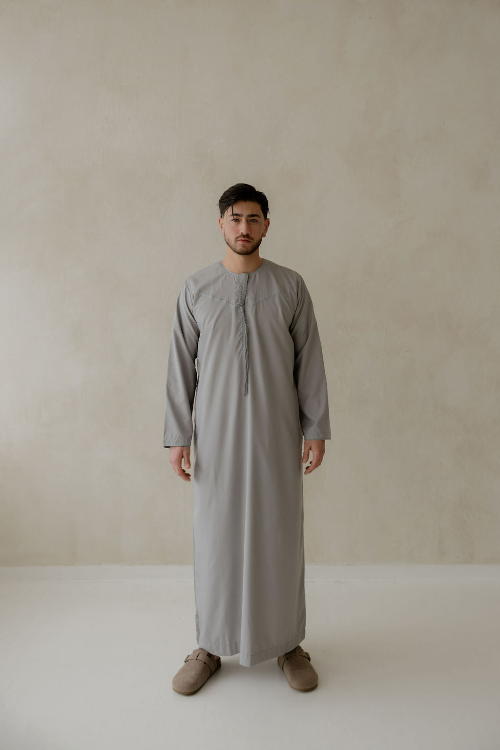 Djellaba Light Grey